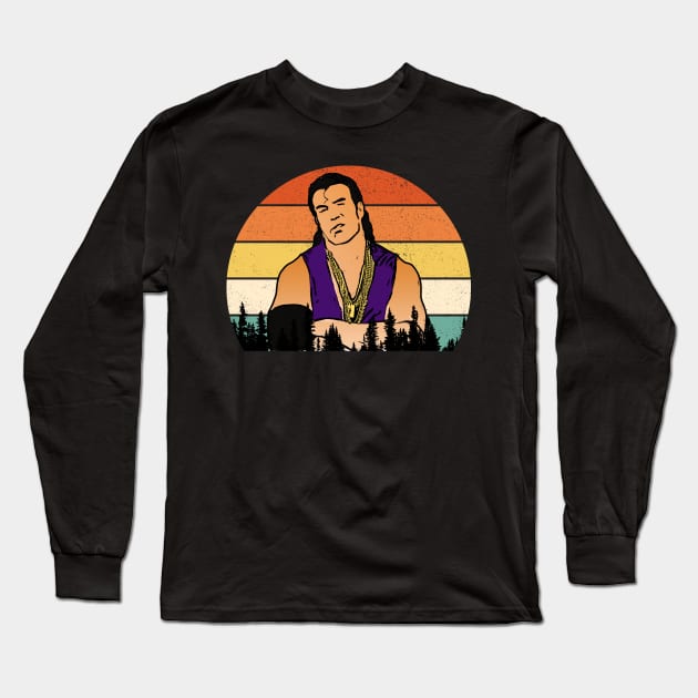 Wrestling Dad Long Sleeve T-Shirt by RichyTor